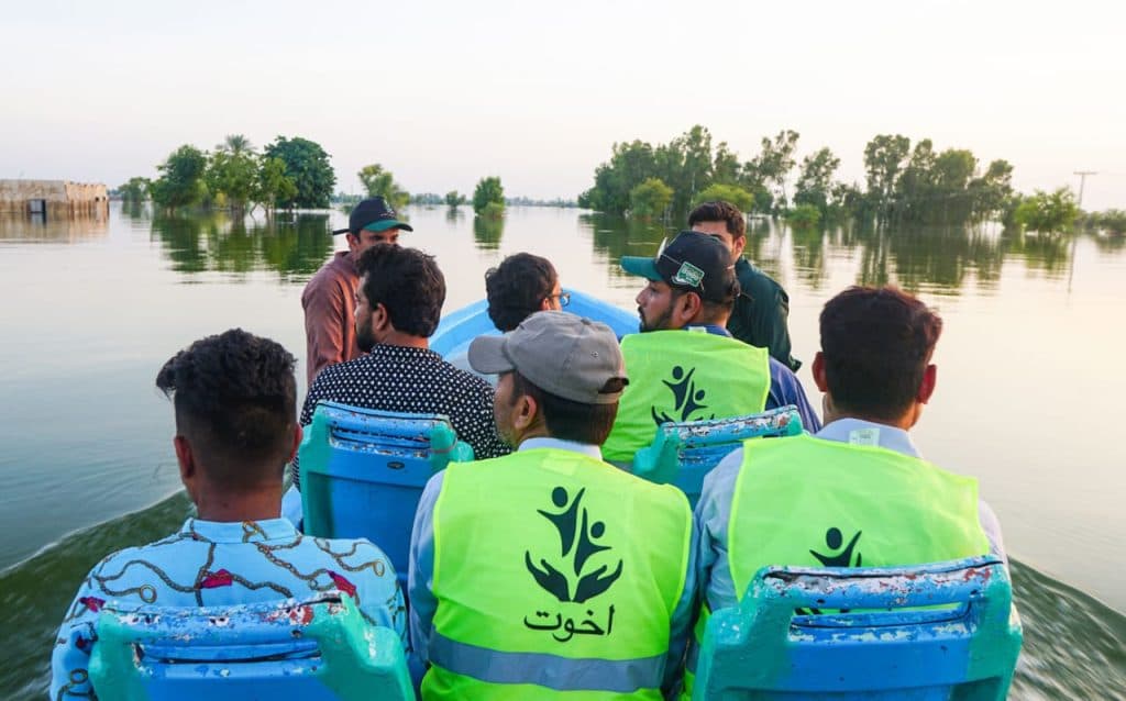 Aid distribution
